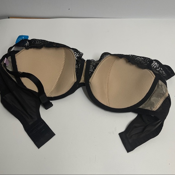 Play flex love my curves wired women’s Bra size 40D Black Lace - Picture 3 of 8